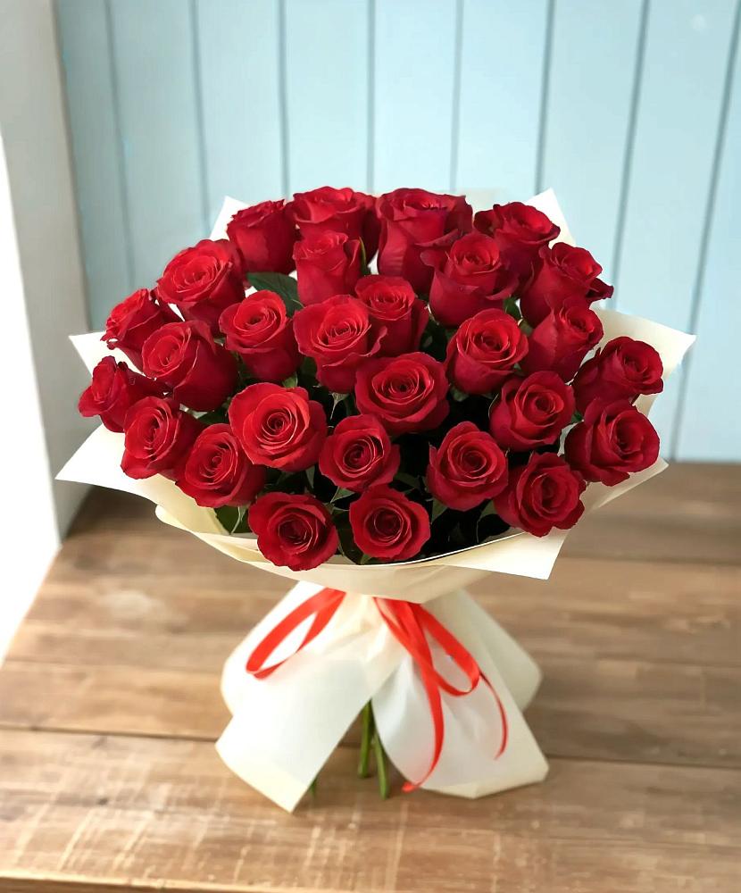 Букет 29 Красных роз в Серафимовиче