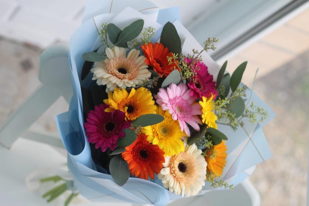 Букет цветов из: Герберы в Серафимовиче