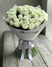 Букет 35 Белых роз в Серафимовиче