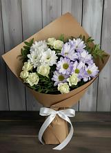 Букет цветов из:  Хризантемы и Розы #REPLACE_PRED# Серафимовиче