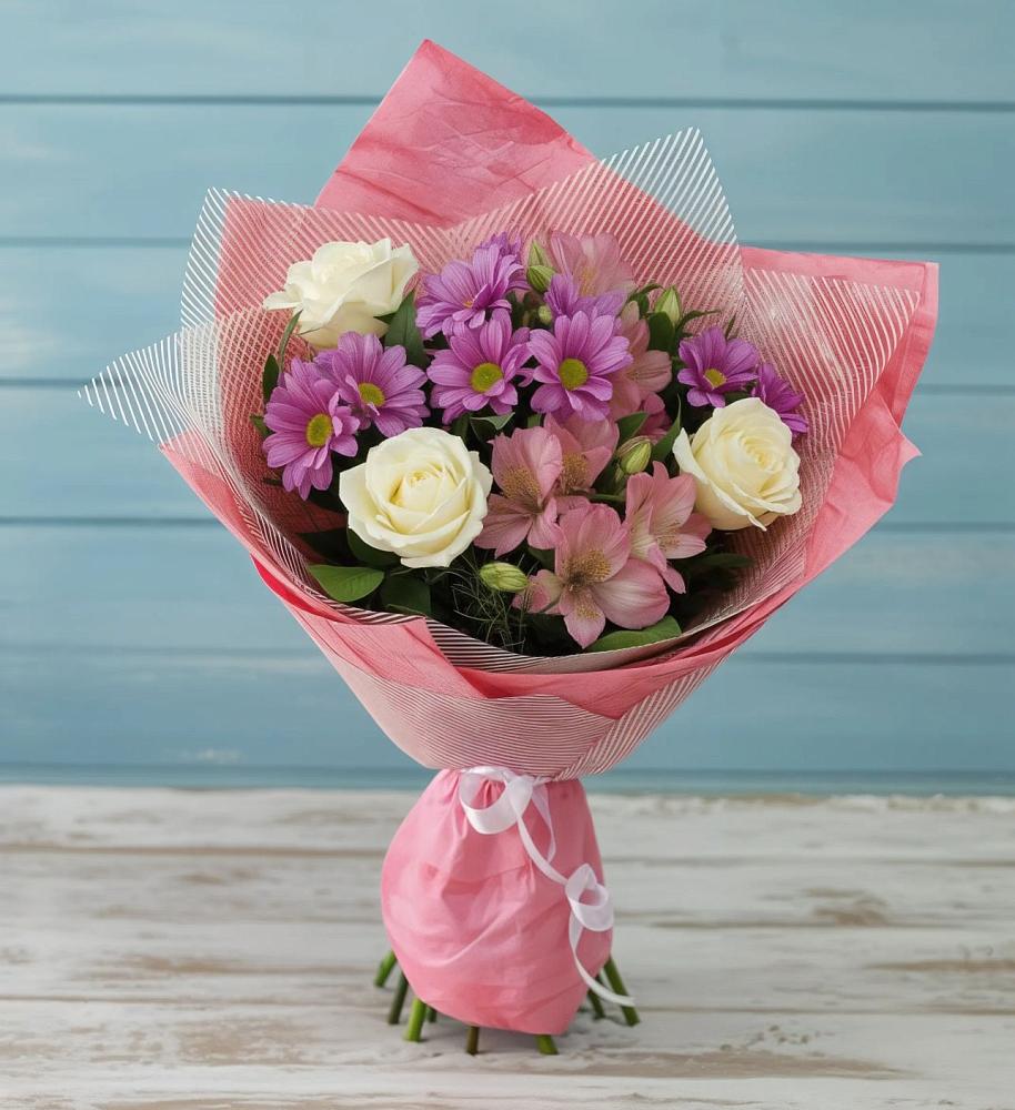 Букет цветов из: Герберы в Серафимовиче